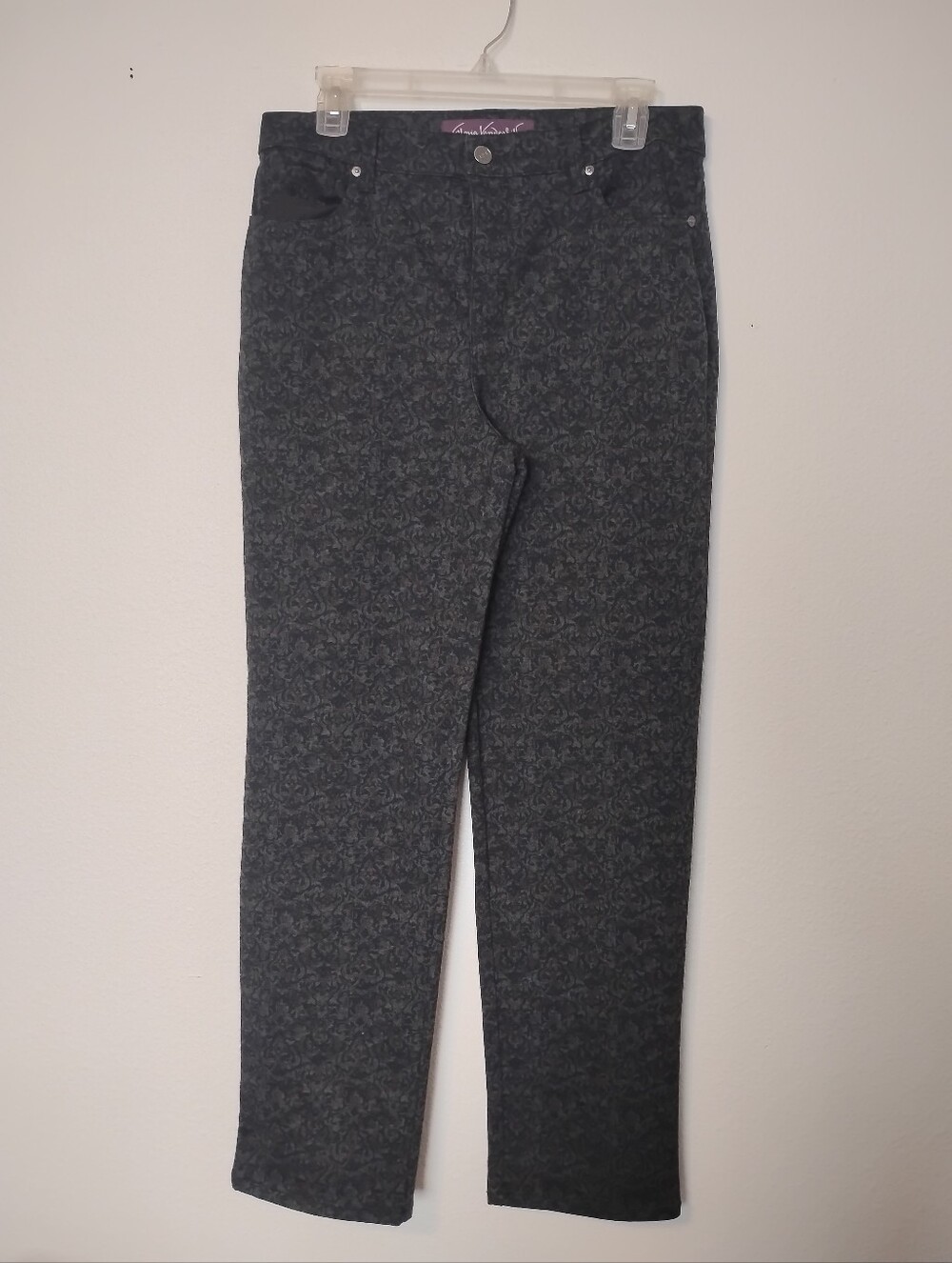 Gloria Vanderbilt Abstract Pants